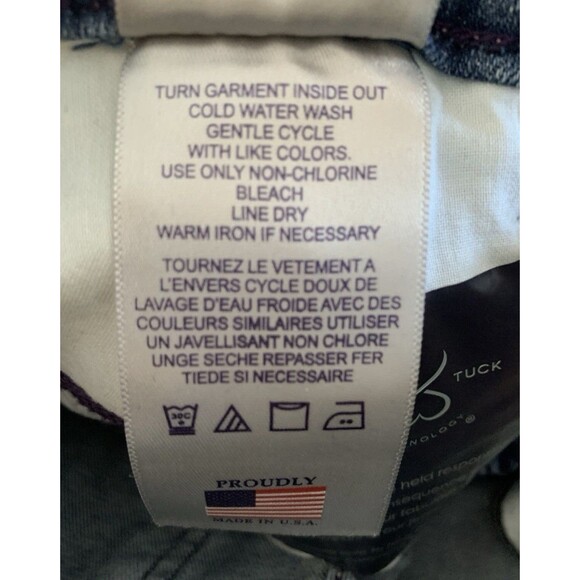 NYDJ Kendall Ankle Embroidered Pockets Not Your Daughter Jeans Women’s 4 Petite - Picture 10 of 12